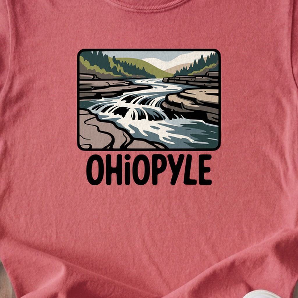 Ohiopyle State Park Kids Cotton T-Shirt