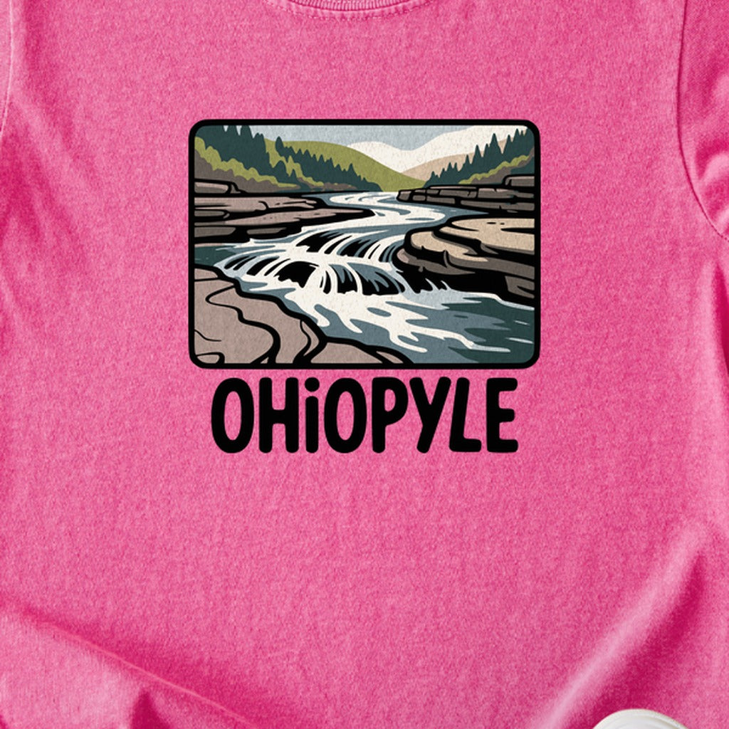 Ohiopyle State Park Kids Cotton T-Shirt