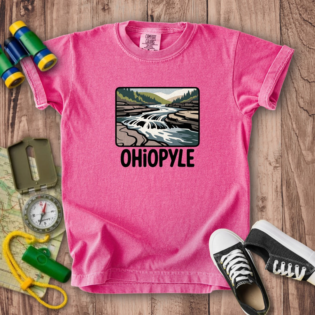 Ohiopyle State Park Kids Cotton T-Shirt
