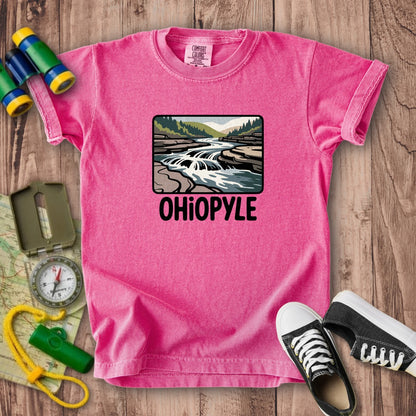 Ohiopyle State Park Kids Cotton T-Shirt