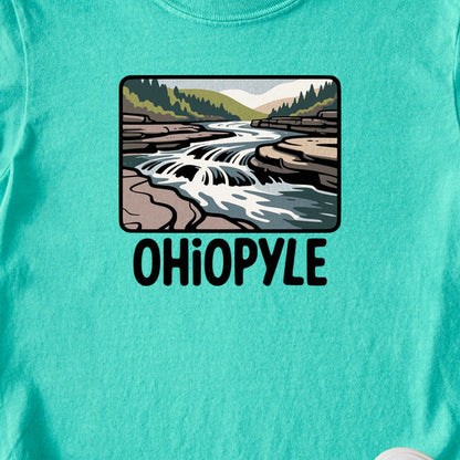 Ohiopyle State Park Kids Cotton T-Shirt