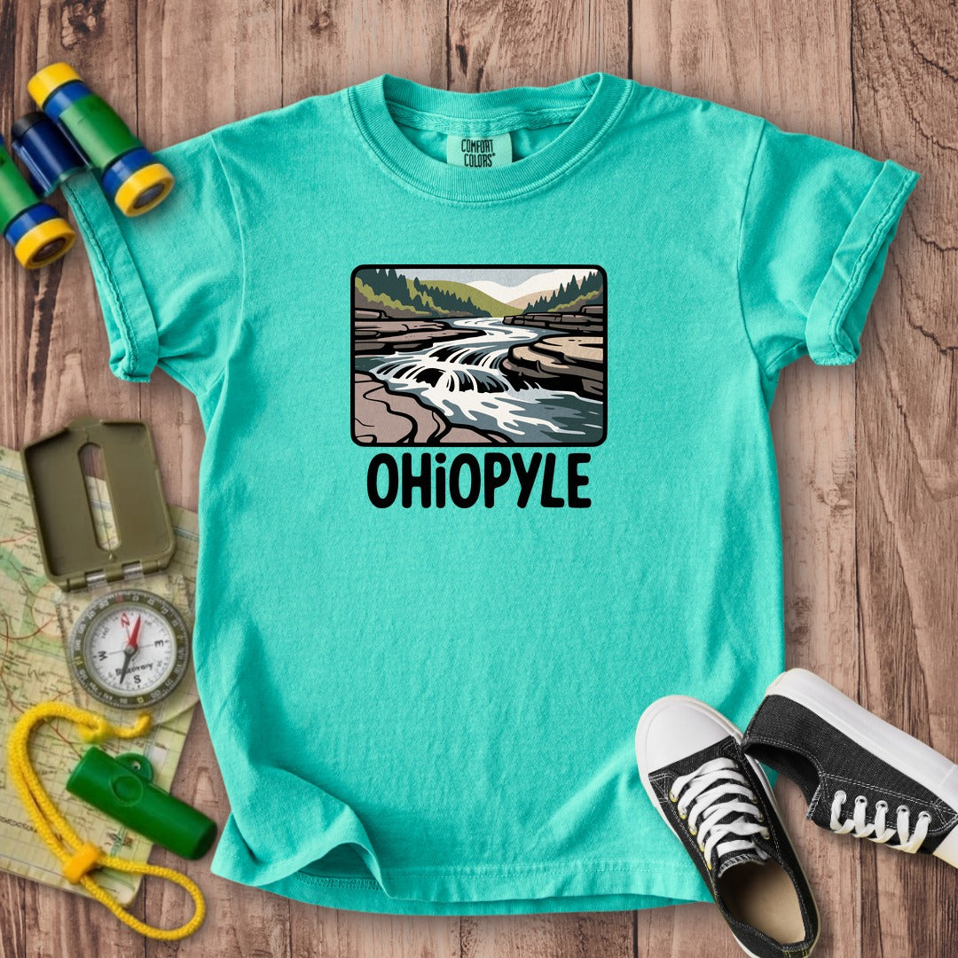 Ohiopyle State Park Kids Cotton T-Shirt