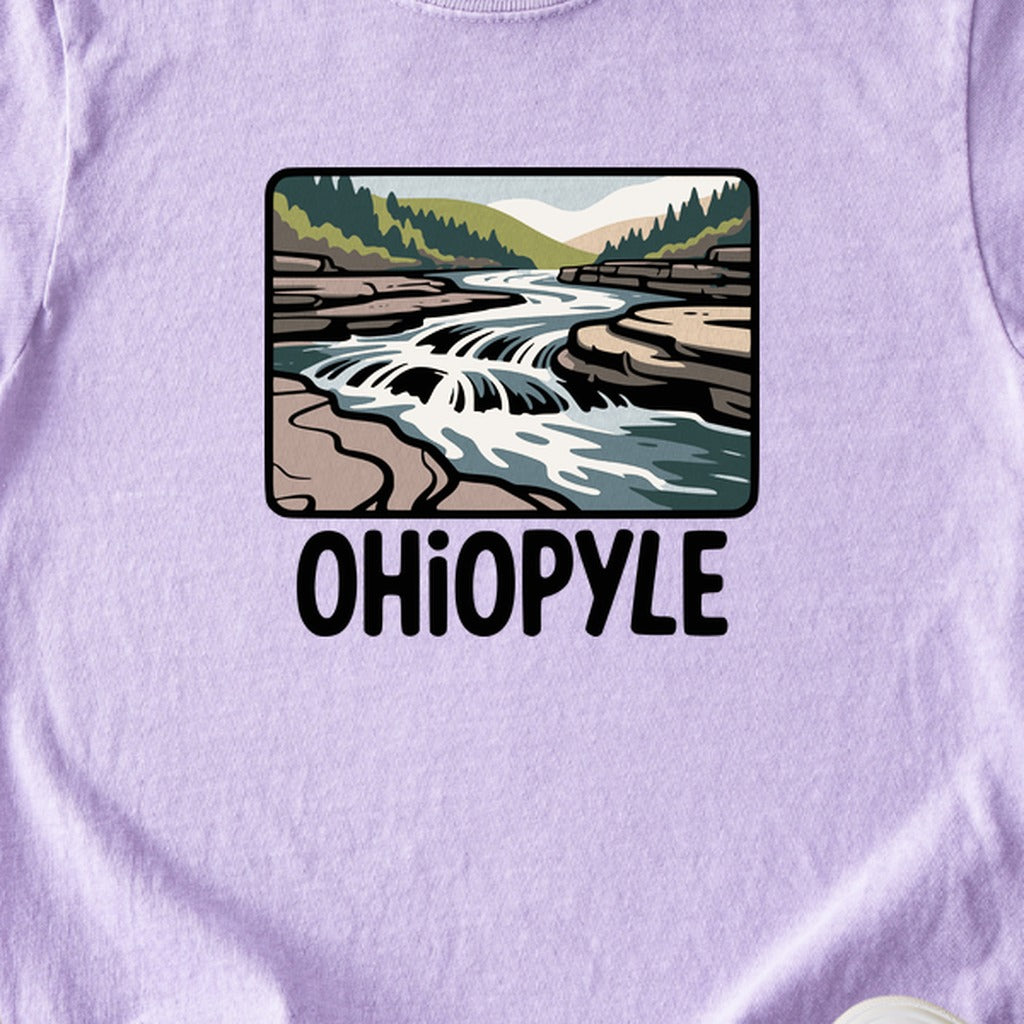 Ohiopyle State Park Kids Cotton T-Shirt