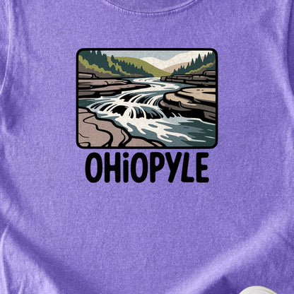 Ohiopyle State Park Kids Cotton T-Shirt