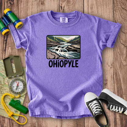 Ohiopyle State Park Kids Cotton T-Shirt