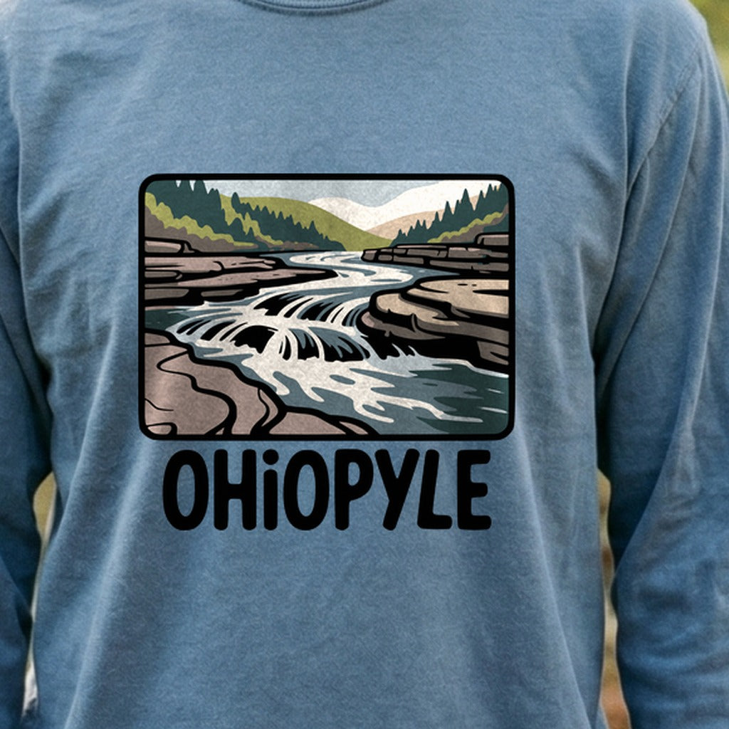 Ohiopyle State Park Cotton Long Sleeve