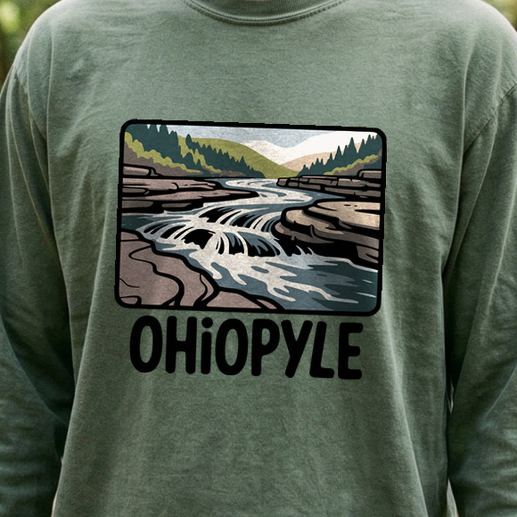 Ohiopyle State Park Cotton Long Sleeve