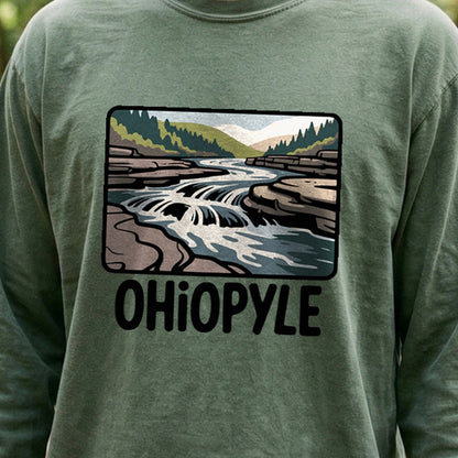 Ohiopyle State Park Cotton Long Sleeve