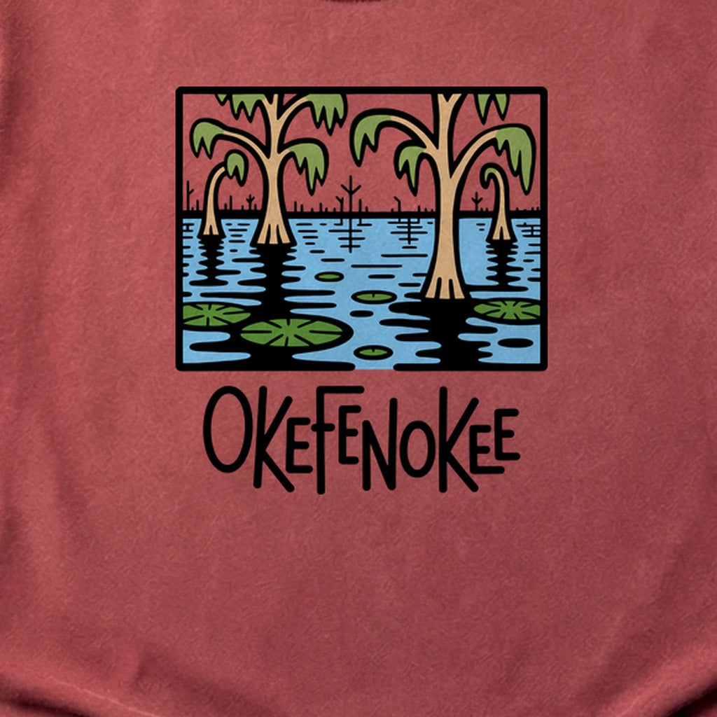 Okefenokee National Wildlife Refuge Cotton T-Shirt