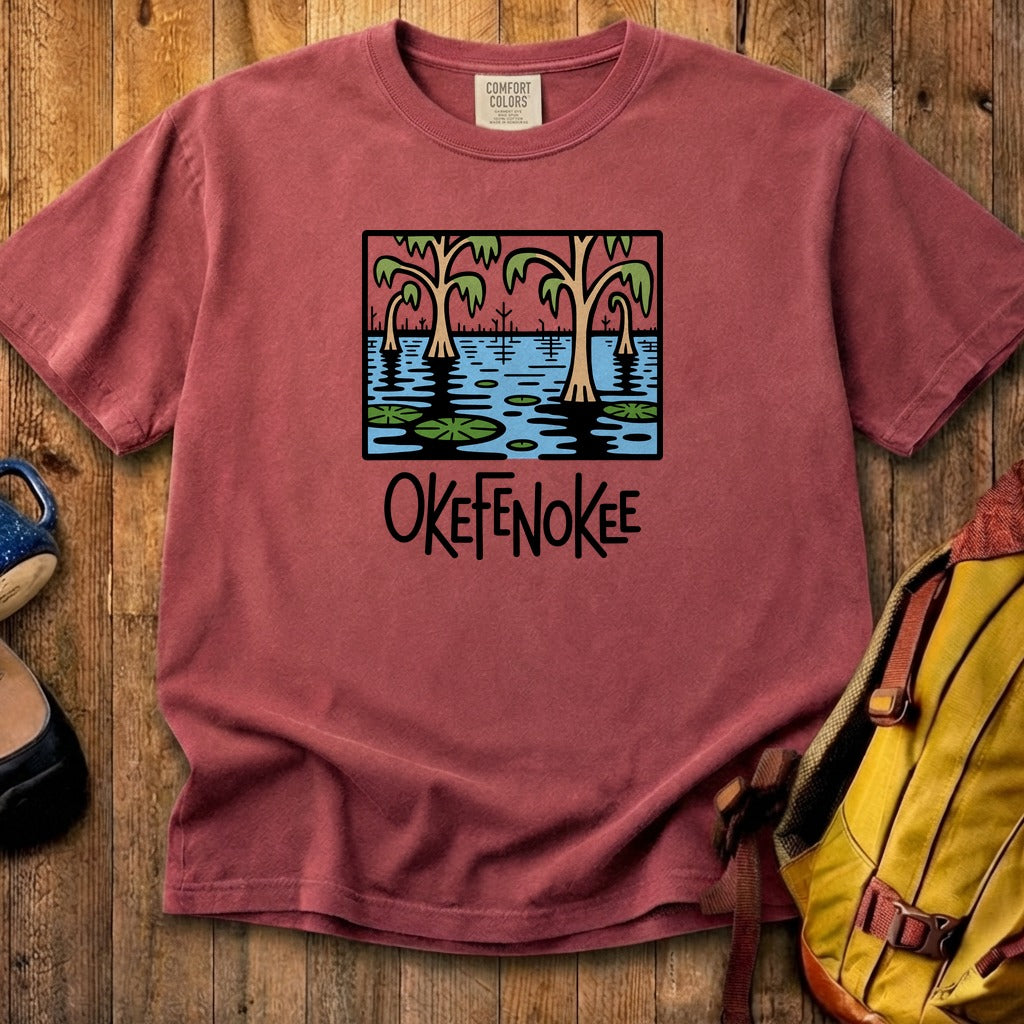 Okefenokee National Wildlife Refuge Cotton T-Shirt