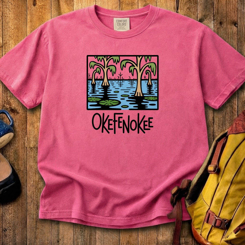 Okefenokee National Wildlife Refuge Cotton T-Shirt
