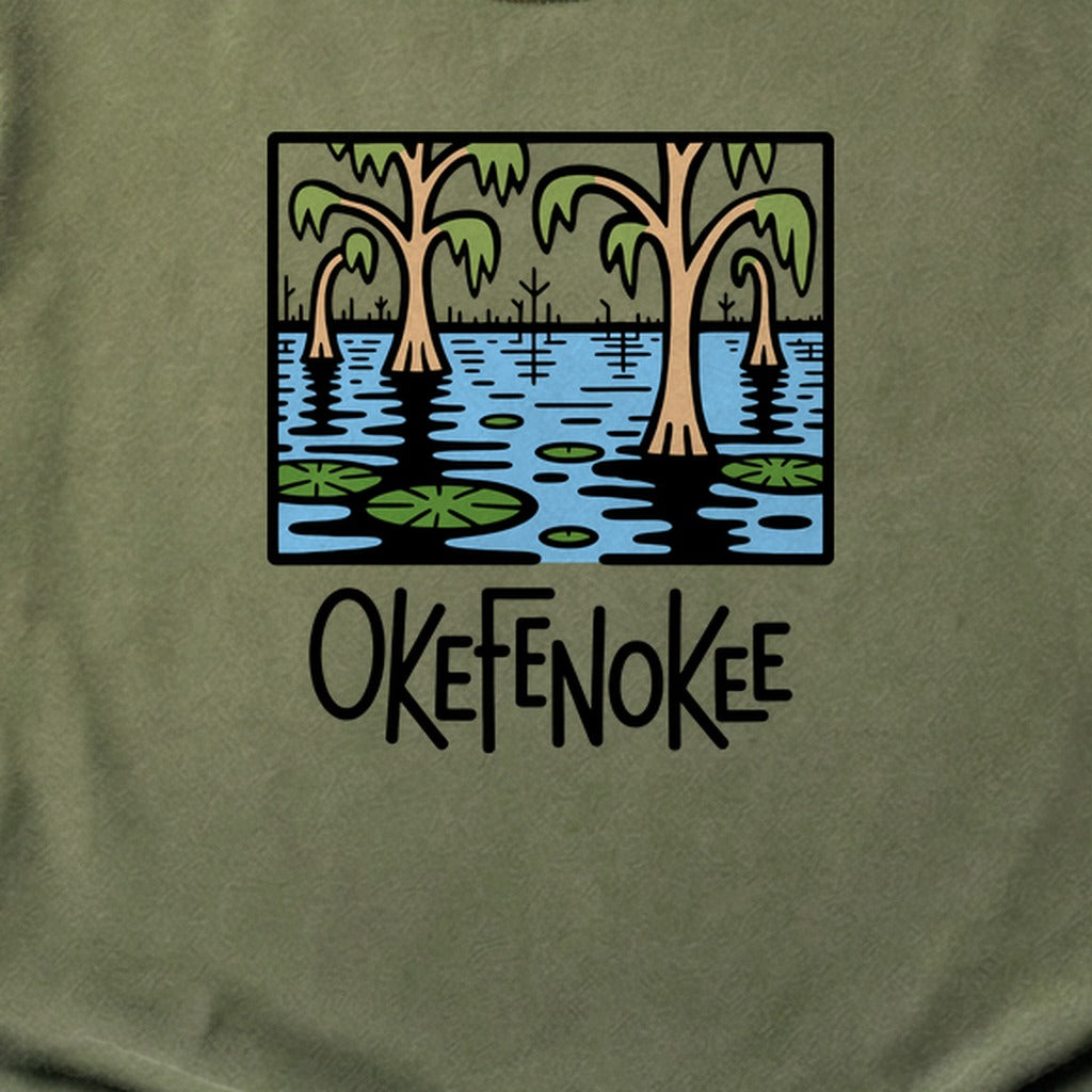 Okefenokee National Wildlife Refuge Cotton T-Shirt