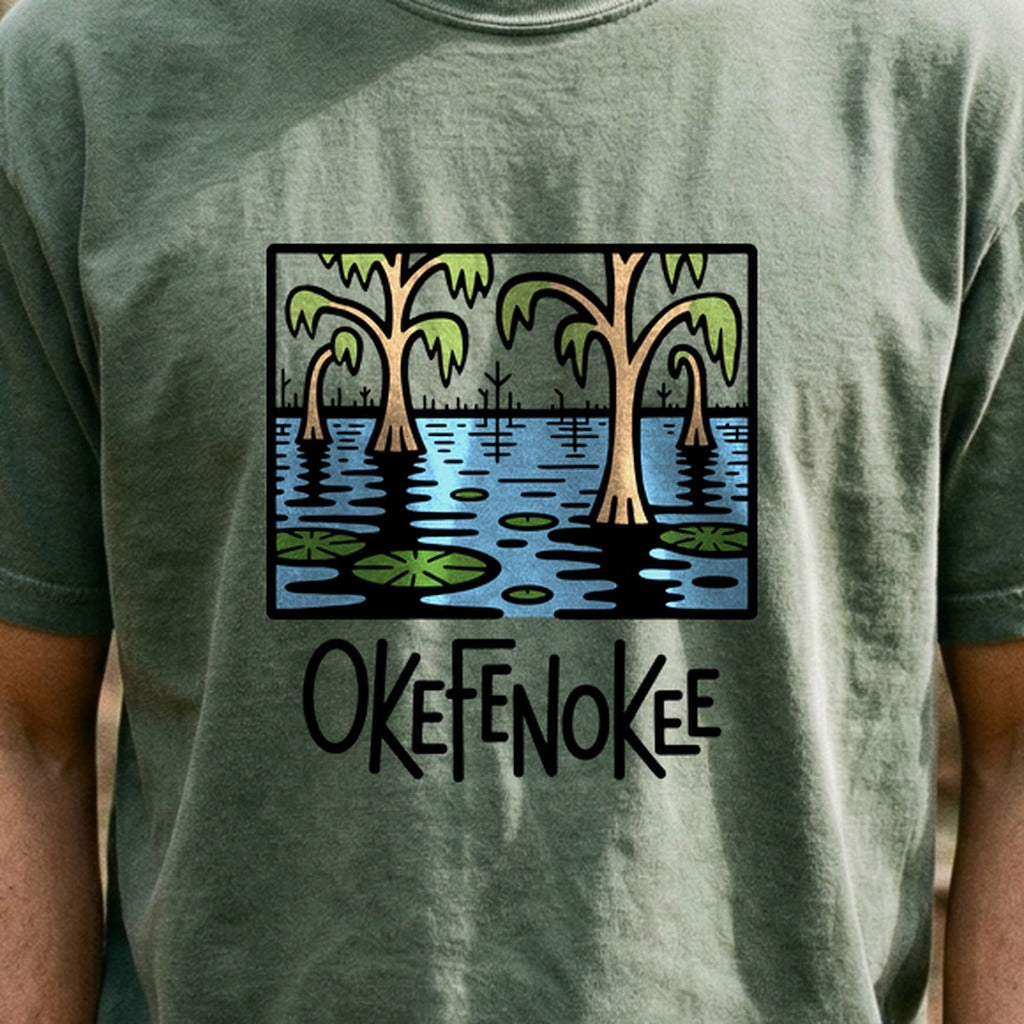 Okefenokee National Wildlife Refuge Cotton T-Shirt