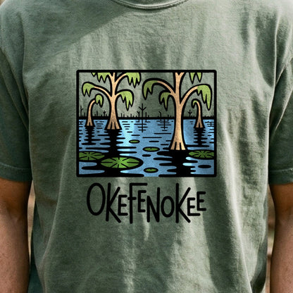 Okefenokee National Wildlife Refuge Cotton T-Shirt