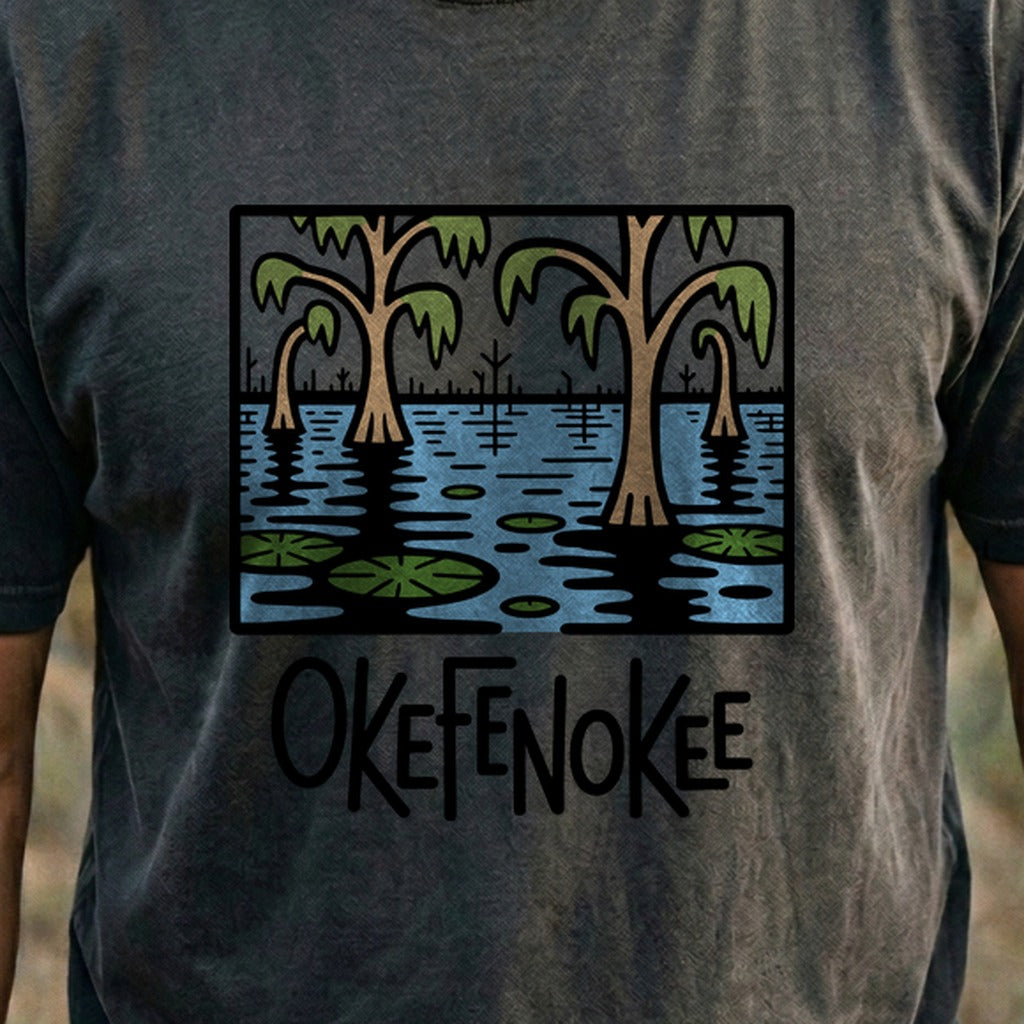 Okefenokee National Wildlife Refuge Cotton T-Shirt