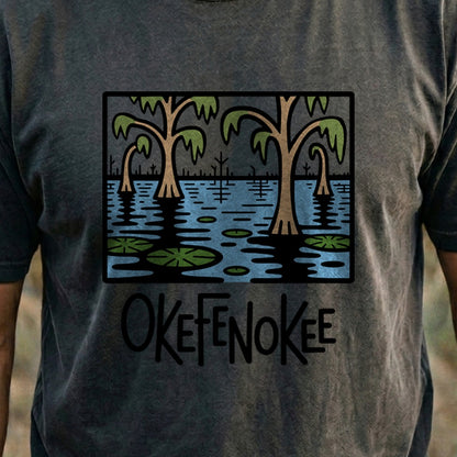 Okefenokee National Wildlife Refuge Cotton T-Shirt
