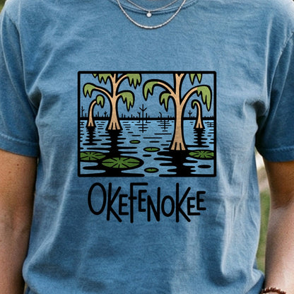 Okefenokee National Wildlife Refuge Cotton T-Shirt
