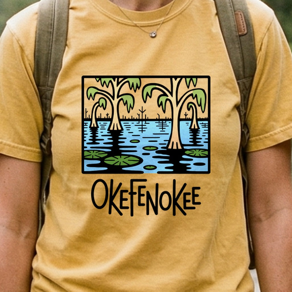 Okefenokee National Wildlife Refuge Cotton T-Shirt
