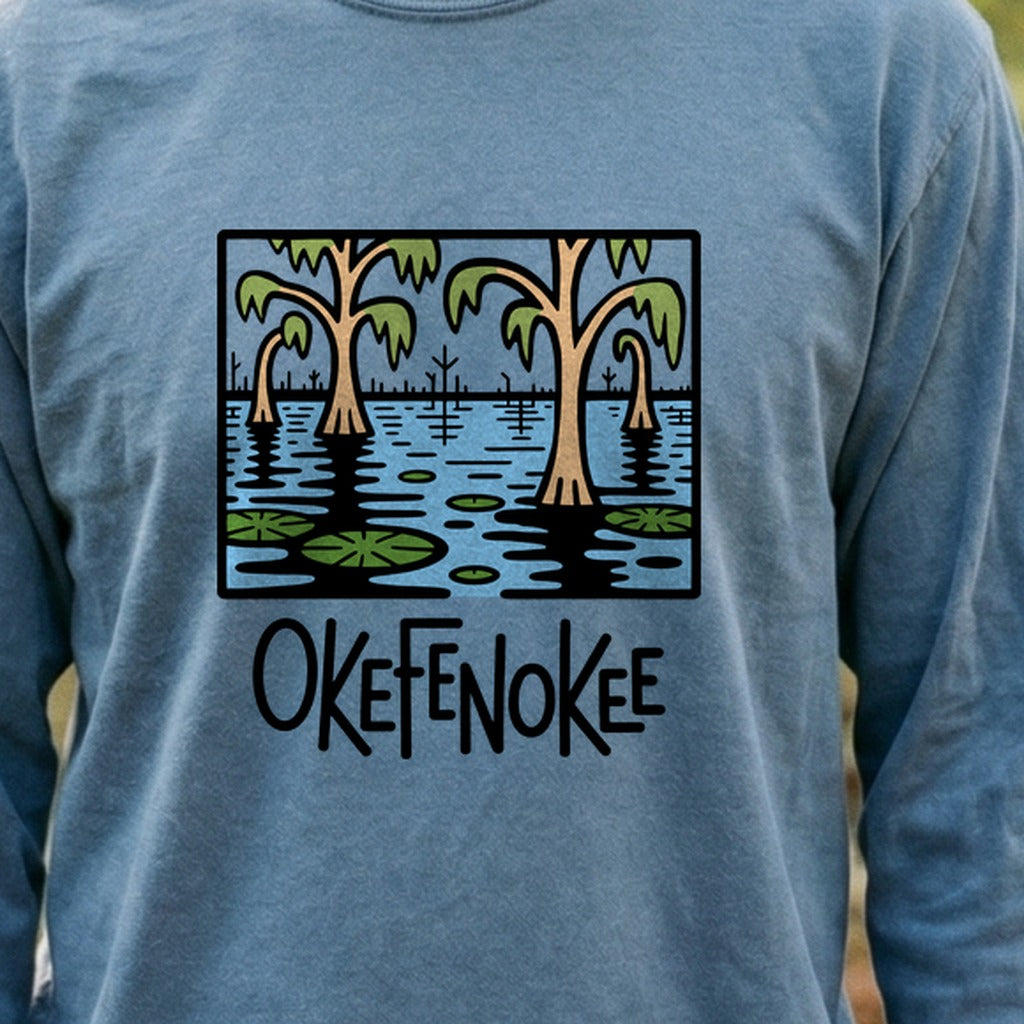 Okefenokee National Wildlife Refuge Cotton Long Sleeve