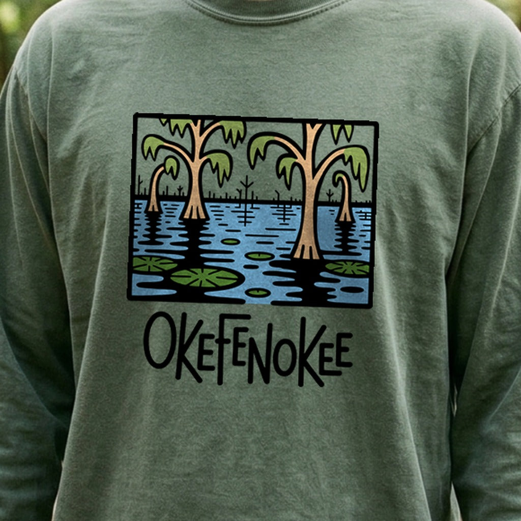 Okefenokee National Wildlife Refuge Cotton Long Sleeve