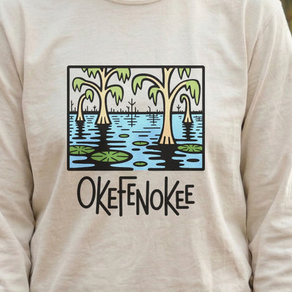 Okefenokee National Wildlife Refuge Cotton Long Sleeve