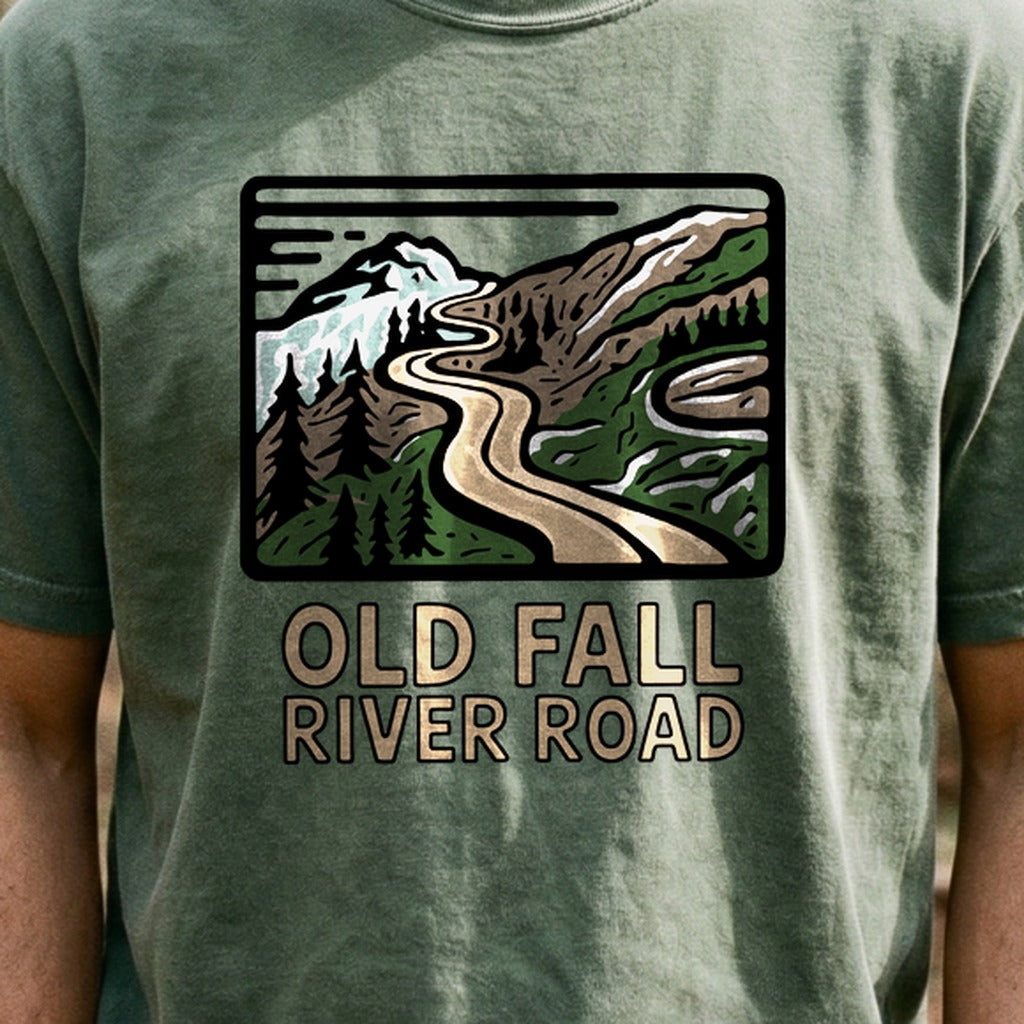 Old Fall River Road Cotton T-Shirt