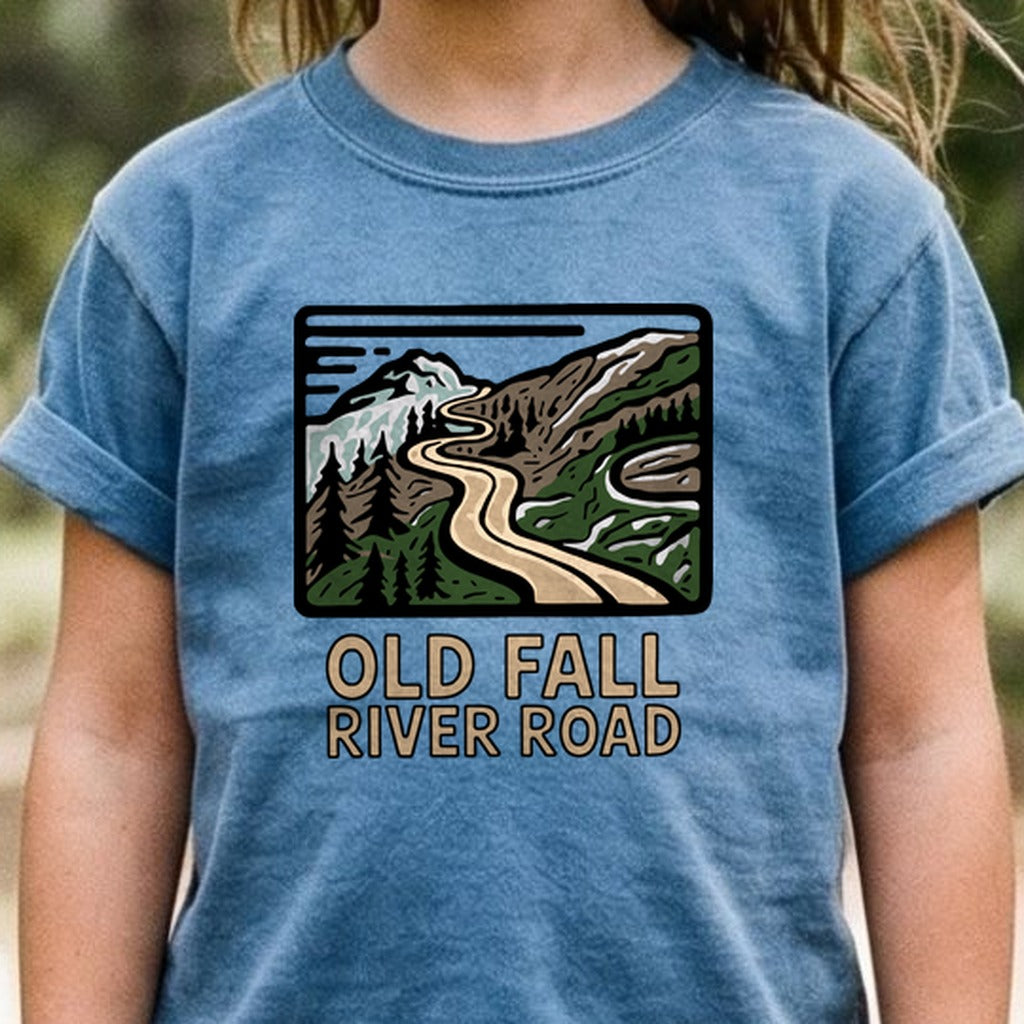 Old Fall River Road Kids Cotton T-Shirt