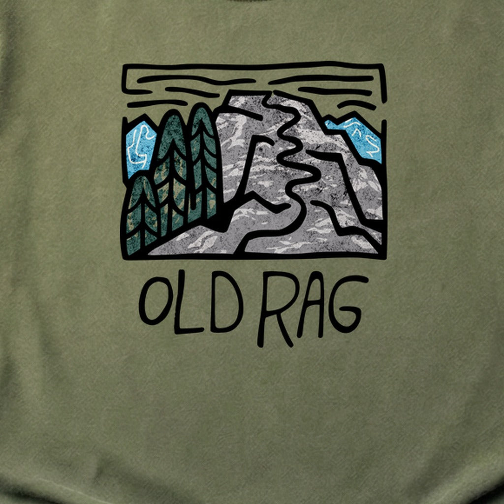 Old Rag Mountain Cotton T-Shirt