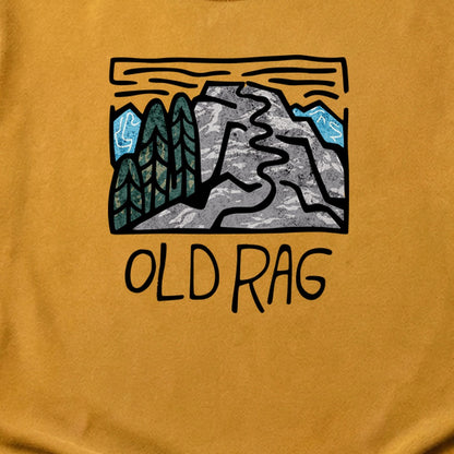 Old Rag Mountain Cotton T-Shirt