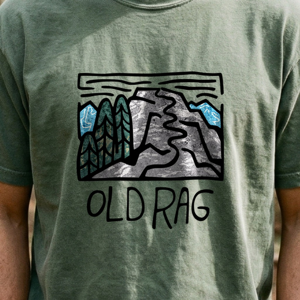 Old Rag Mountain Cotton T-Shirt