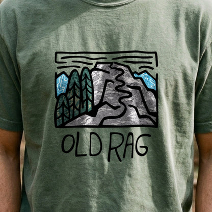 Old Rag Mountain Cotton T-Shirt