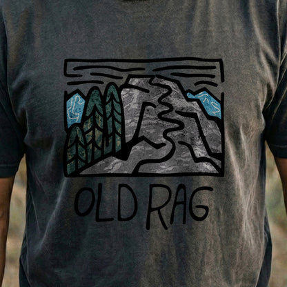 Old Rag Mountain Cotton T-Shirt