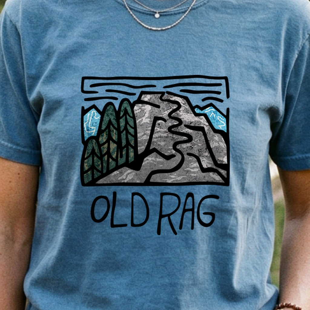 Old Rag Mountain Cotton T-Shirt