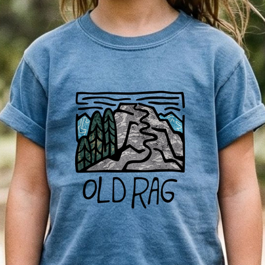 Old Rag Mountain Kids Cotton T-Shirt