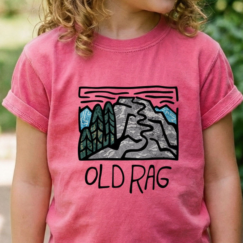 Old Rag Mountain Kids Cotton T-Shirt