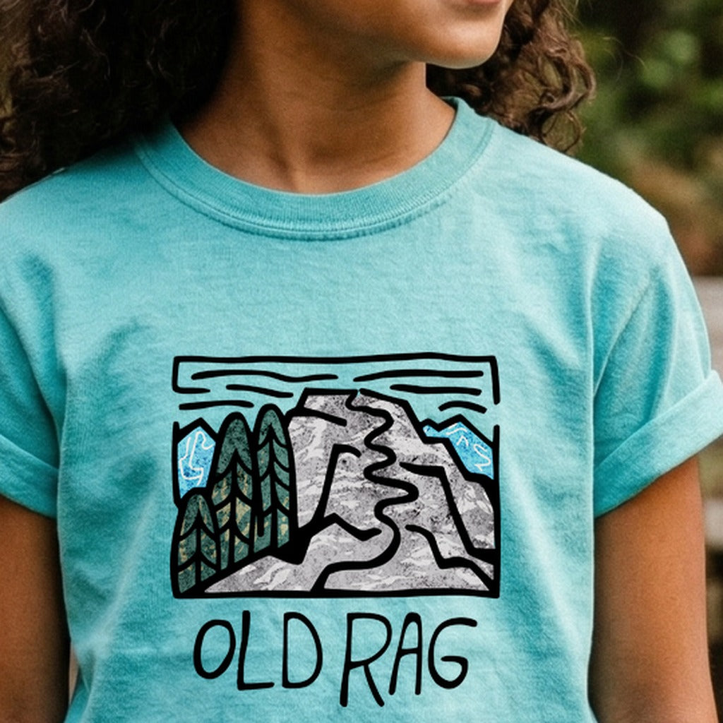 Old Rag Mountain Kids Cotton T-Shirt
