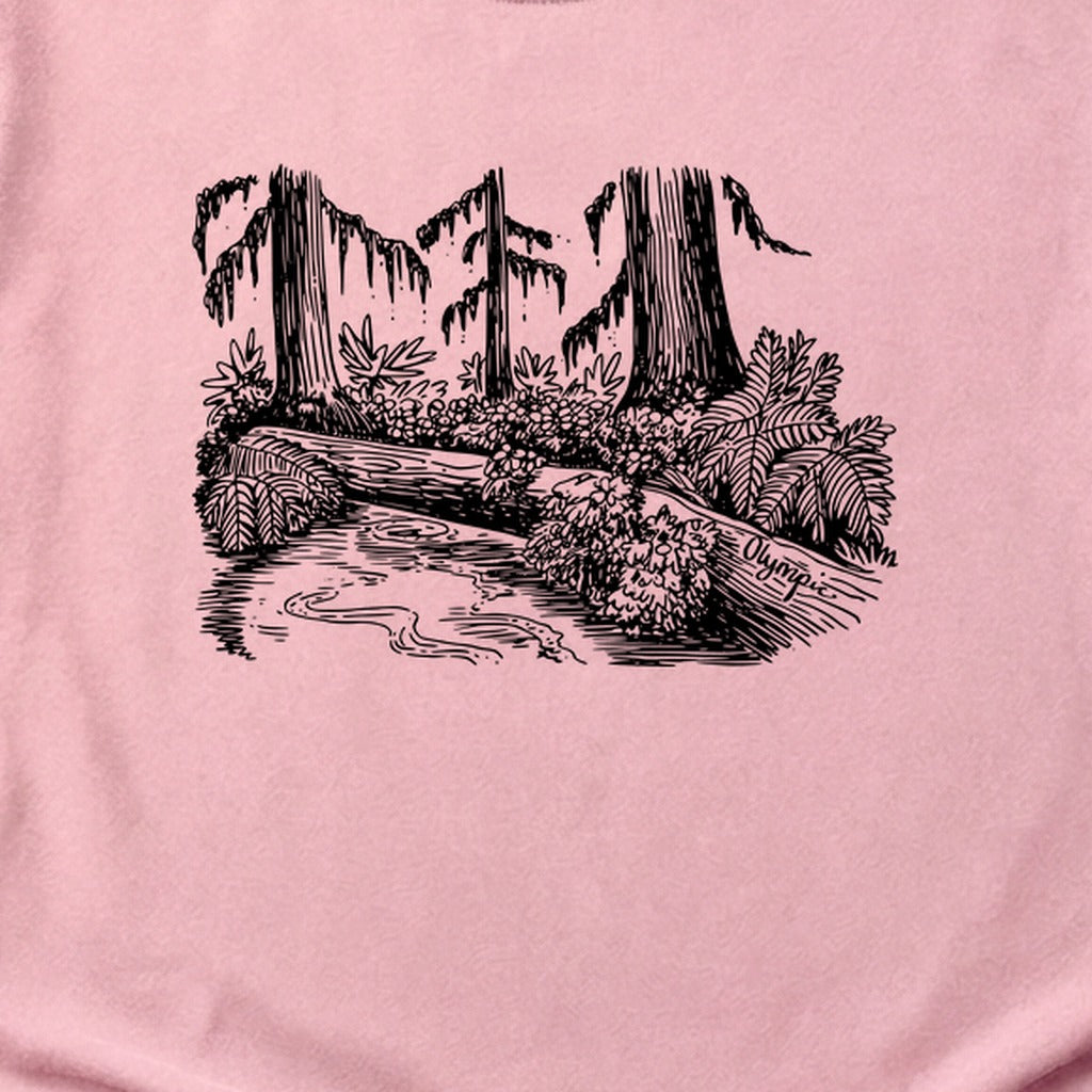 Olympic Line Drawing Cotton T-Shirt