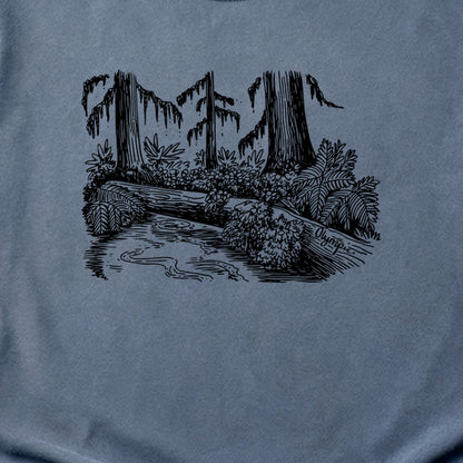 Olympic Line Drawing Cotton T-Shirt