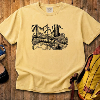 Olympic Line Drawing Cotton T-Shirt