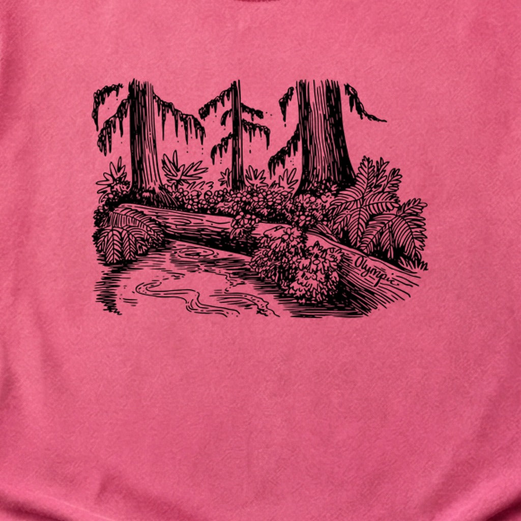 Olympic Line Drawing Cotton T-Shirt
