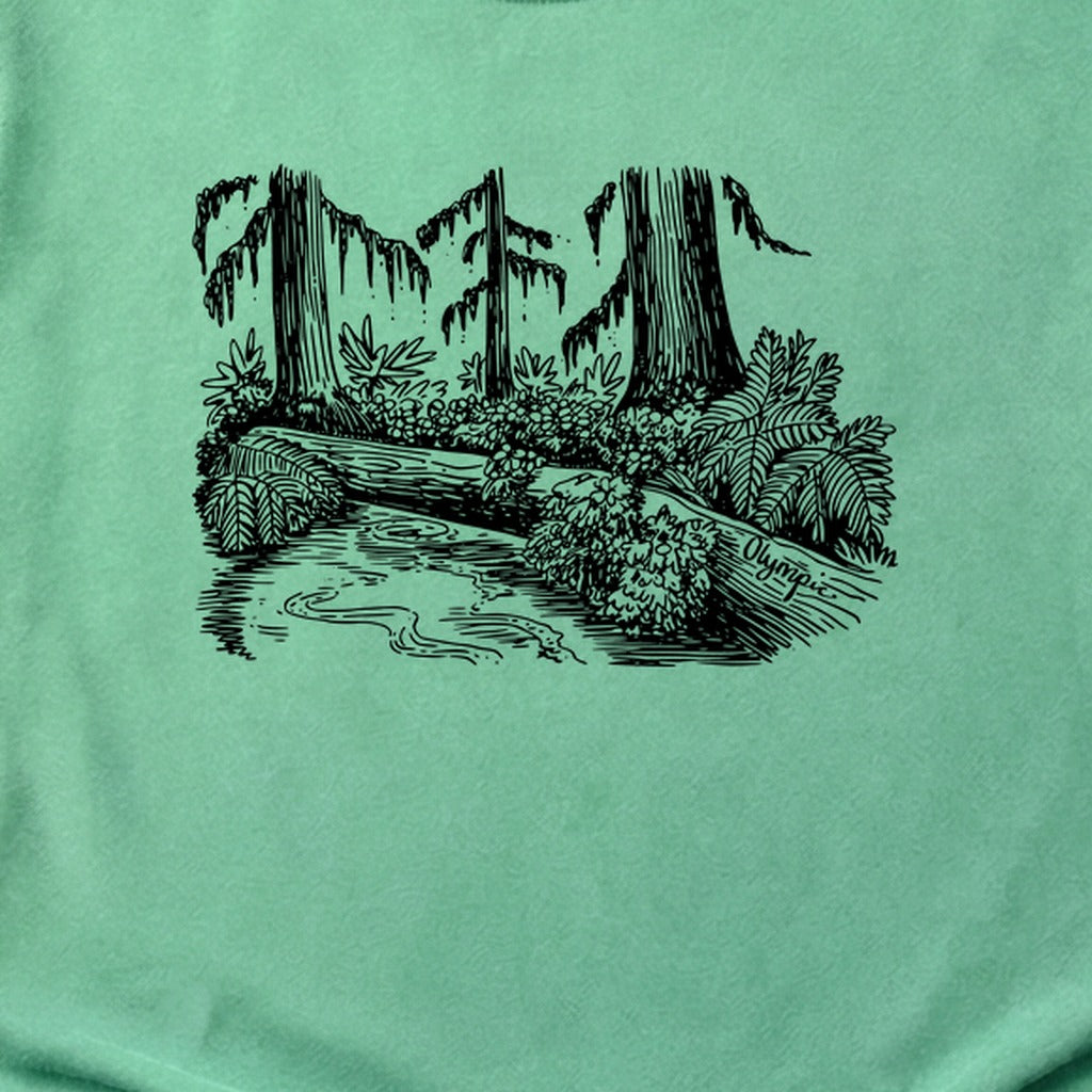 Olympic Line Drawing Cotton T-Shirt