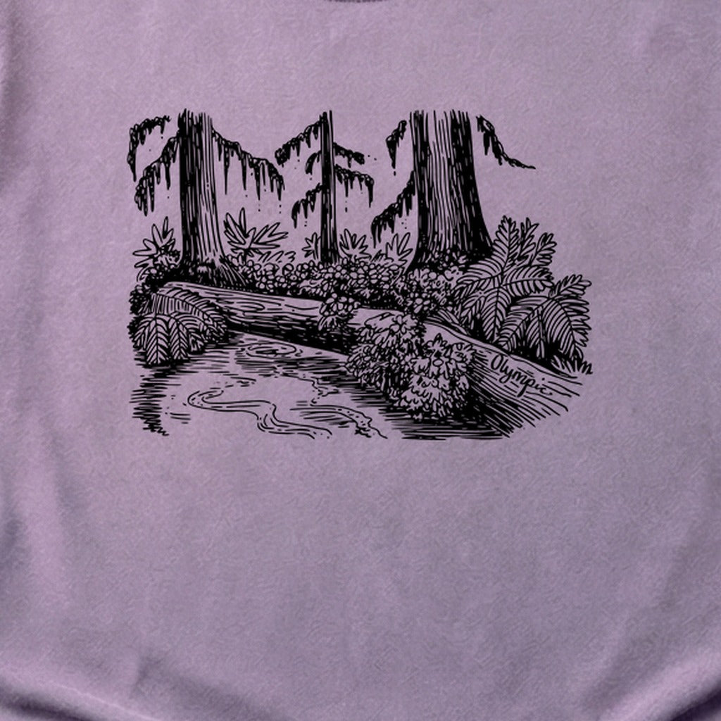 Olympic Line Drawing Cotton T-Shirt