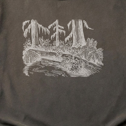 Olympic Line Drawing Cotton T-Shirt
