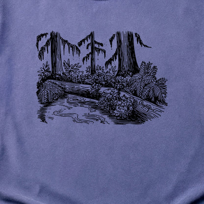 Olympic Line Drawing Cotton T-Shirt