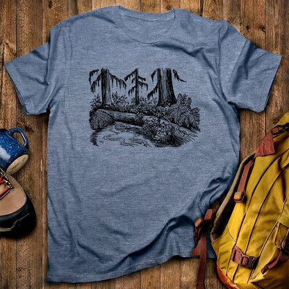 Olympic Line Drawing T-Shirt