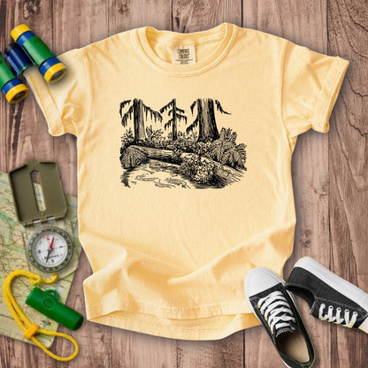 Olympic Line Drawing Kids Cotton T-Shirt
