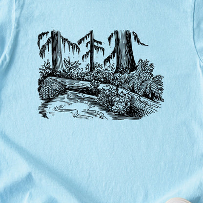Olympic Line Drawing Kids Cotton T-Shirt