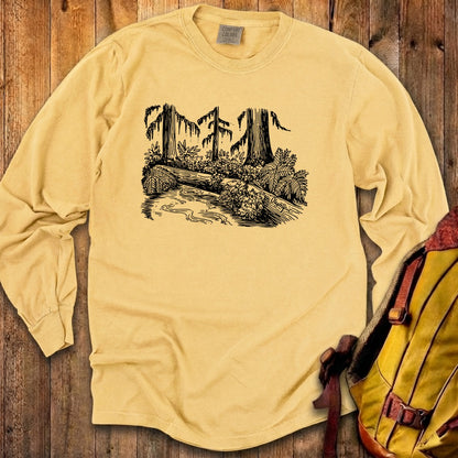 Olympic Line Drawing Cotton Long Sleeve