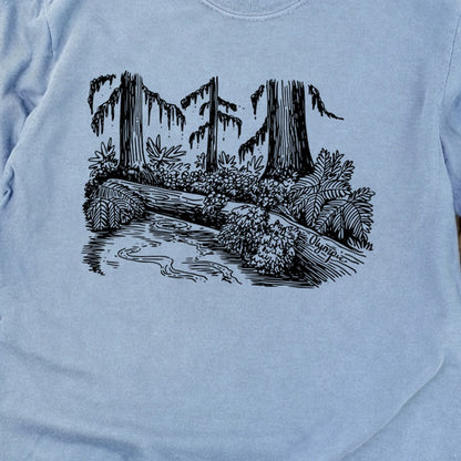 Olympic Line Drawing Cotton Long Sleeve