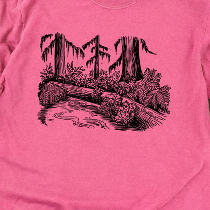 Olympic Line Drawing Cotton Long Sleeve